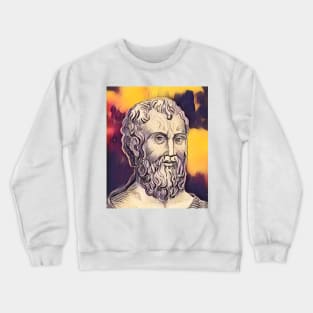 Zeno of Citium Portrait | Zeno of Citium Artwork 3 Crewneck Sweatshirt